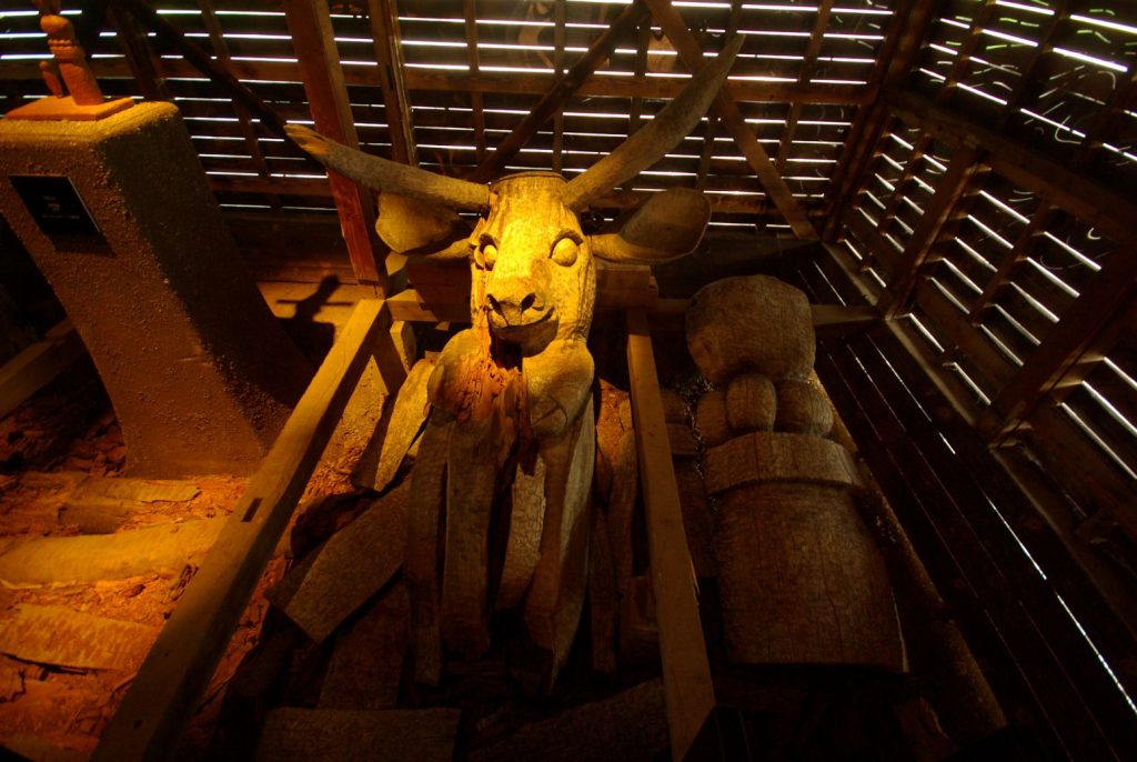 エコミュージアム筬島の展示